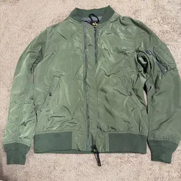 MA-1 플라이트 자켓 올리브 그린