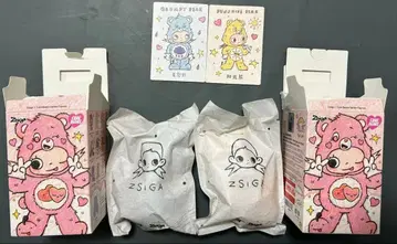 POPMART Zsiga x Carebears 케어베어 팝마트 2개