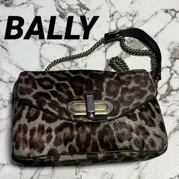 [새상품급 레어] BALLY 발리 레오파드 무늬 숄더백 숄더