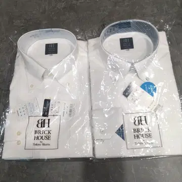 BRICK HOUSE 와이셔츠 2장 세트 L-86 화이트