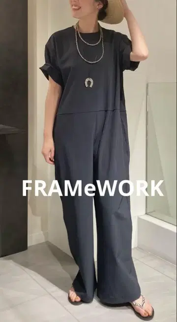 [새상품급] FRAMeWORK 쿨 터치 올인원 블랙 36