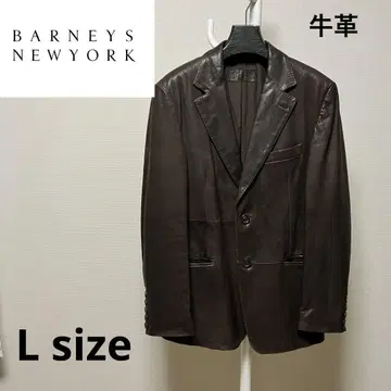 [레어] BARNEYS NEWYORK 카우 레더 자켓 L