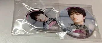 겐지부 오쿠라 타카토 캔뱃지 1개 마그넷 1개