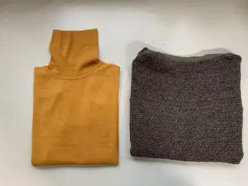 JOHN SMEDLEY 터틀넥 하이 게이지 울 스웨터