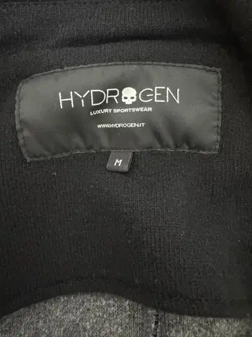HYDROGEN 버튼 부착 자켓 M 블랙