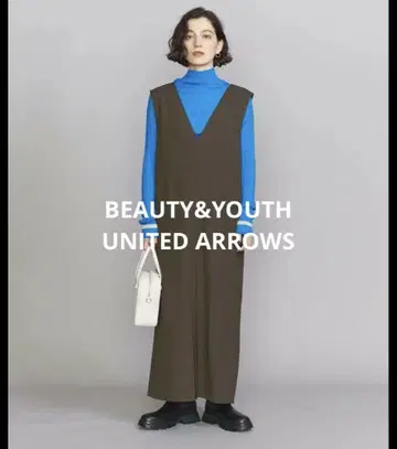 뷰티앤유스 유나이티드 애로우즈 오버롤 스커트 점프 스커트