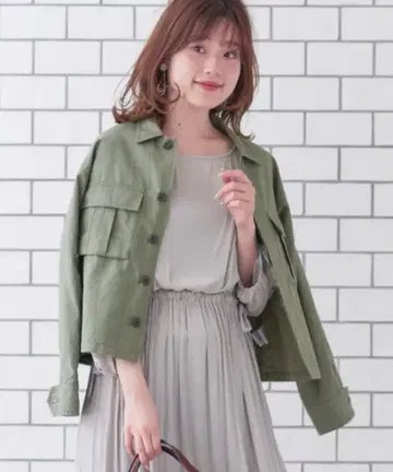 [ 택 포함 새상품 ] le.coeur blanc 밀리터리 셔츠 자켓