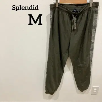 한 점뿐인 Splendid [ M ] 올리브 그린 조거 팬츠