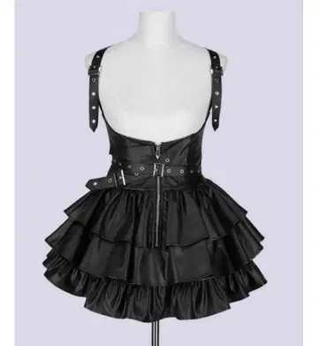 QOOZA IMVAL / Frill Leather Dress