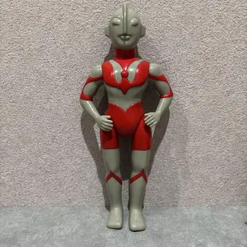 울트라맨 소프트 비닐 약 30cm 그레이와 빨간색 마루산