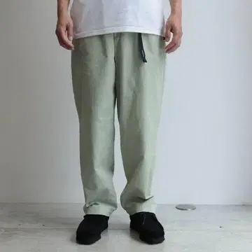 DESCENDANT CLASP TWILL TROUSERS