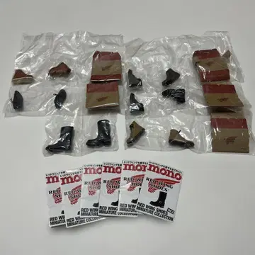 Red Wing Shoes 미니어처 신발 6켤레 세트
