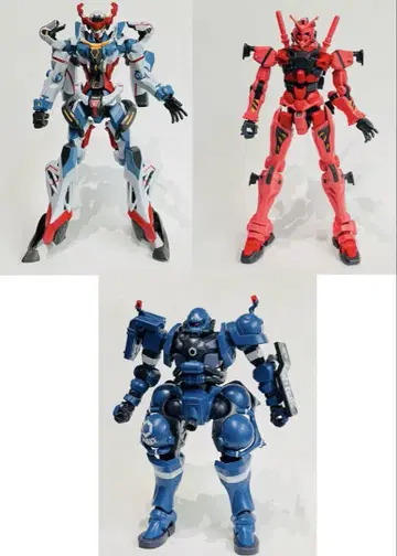 [ HG ] 지크 액스 3체 세트