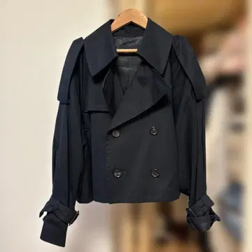 새상품급 MACPHEE 네이비 더블 브레스트 자켓