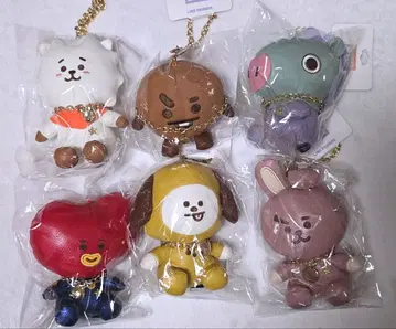 BT21 5주년 네이비 페 봉제 인형 마스코트 BTS