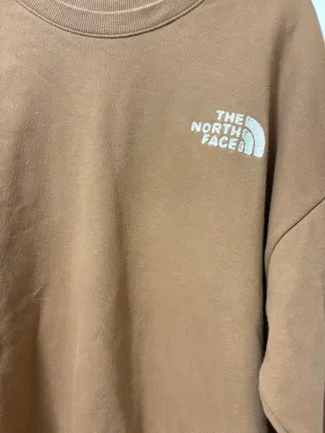 THE NORTH FACE 화이트 라벨 맨투맨 브라운