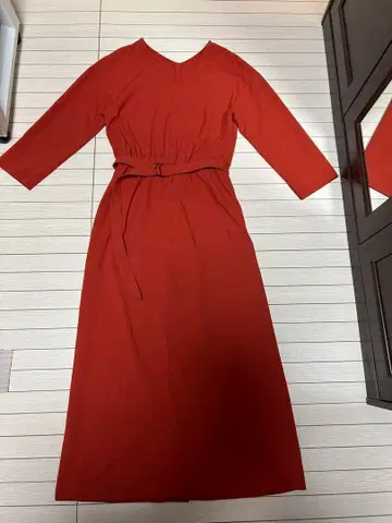 유나이티드 애로우즈 green label relaxing 원피스 레드