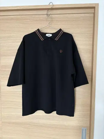 WETTEMPT MOSS STITCH LOOSE POLO SHIRT