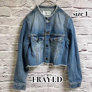 FRAY I.D 프레이 아이디 노카라 컴팩트 G 재킷 사이즈 1