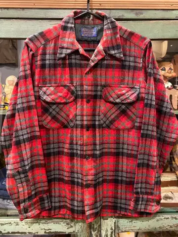 70's PENDLETON 펜들턴 USA제 울 셔츠