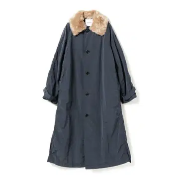 택 포함 새상품 BEAMS BOY 퍼 데 터치 코트 빔즈 보이