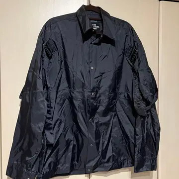 ALMOSTBLACK 나일론 셔츠