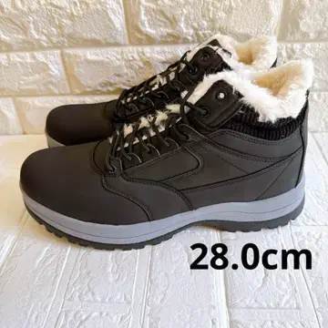 28.0cm 방한 부츠 남성용 방수 속기모 스노우 신발 방한 미끄럼 방지