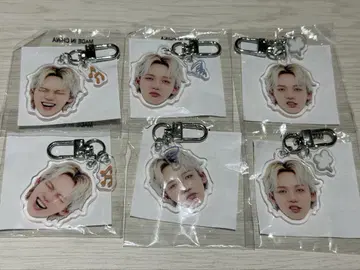 treasure 얼굴 아크릴 키링 현석 6개 세트
