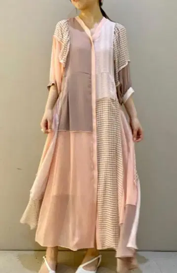 패치워크 썸머 원피스 FURFUR 퍼퍼