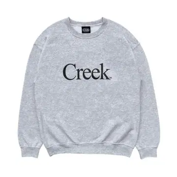 미개봉 새상품 Creek Crewneck Sweatshirt GRAY