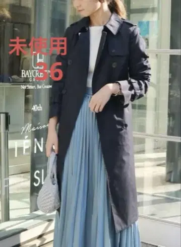 [ 미사용 택 포함 ] SLOBE IENA 트렌치코트 36