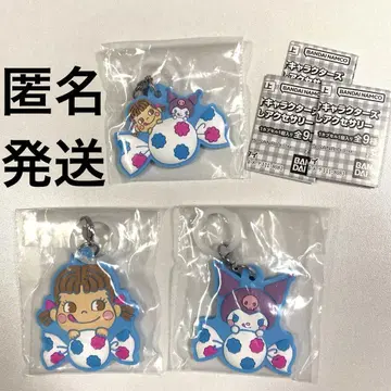 PEKO 산리오 메지루시 액세서리 페코짱 키티 쿠로미 세트