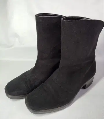 TOP DRY 고어텍스 블랙 스웨이드 숏부츠 23.5cm