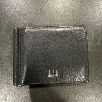 dunhill 블랙 접이식 지갑