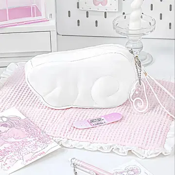 천사의 깃털 파우치 [ White ]