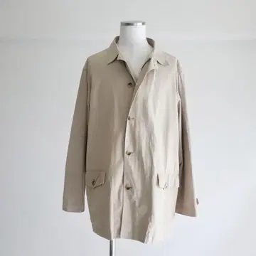 L.L.Bean 코튼 헌팅 자켓 베이지 L 엘엘빈