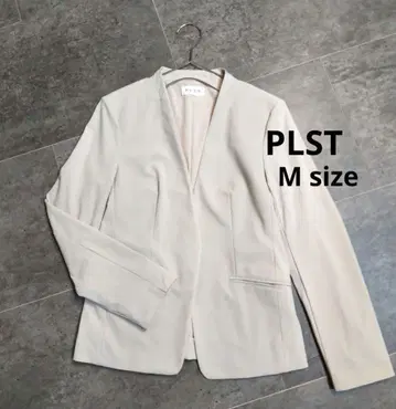 [새상품급] 플라스테 나일론 트리코트 칼라리스 자켓 M