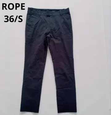 ROPE 로페 슬랙스 팬츠 비즈니스 블랙 36 S