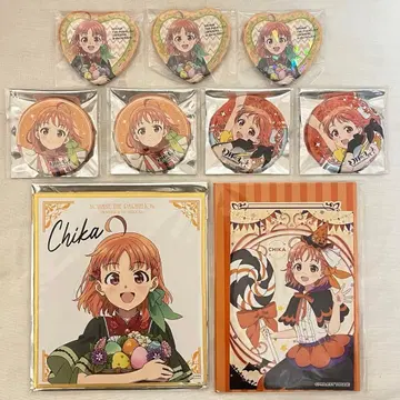 러브 라이브 선샤인 환일의 요하네 타카미 치카 치카 캔뱃지