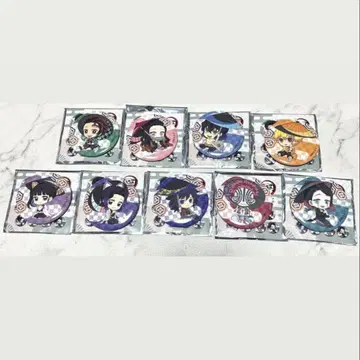 귀멸의 칼날 페탄코 트레이딩 캔뱃지 일본식 우산 컴프 세트