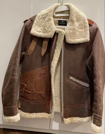 뷰티 앤 유스 리얼 무스탕 자켓