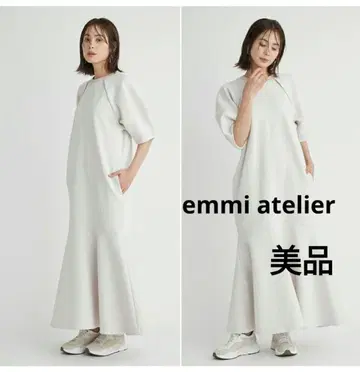 에미 emmi atelier ewc 종이상자 머메이드 원피스 사이즈 0