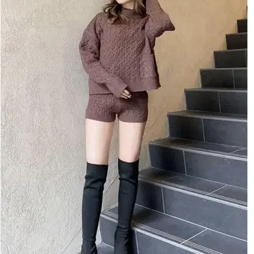 제이다 셋업 니트 SLY EMODA moussy 에브리리스