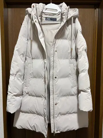 ZARA 충전솜 다운 코트