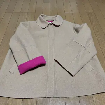 DoCLASSE 베이지 핑크 캐시미어 코트