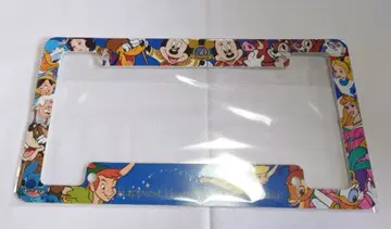 디즈니랜드 50주년 번호판 프레임
