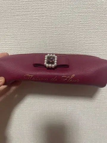 Maison de Fleur 와인 레드 파우치