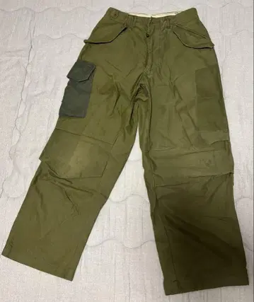 EDITION 올리브 그린 카고 팬츠