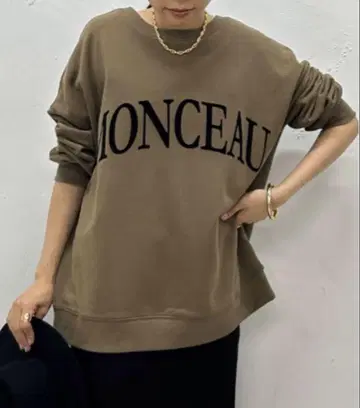 loungedress 라운지 드레스 2WAY 로고 맨투맨 풀오버