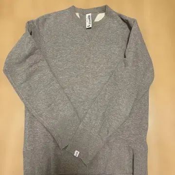 BEAMS LOOPWHEELER 그레이 맨투맨 M